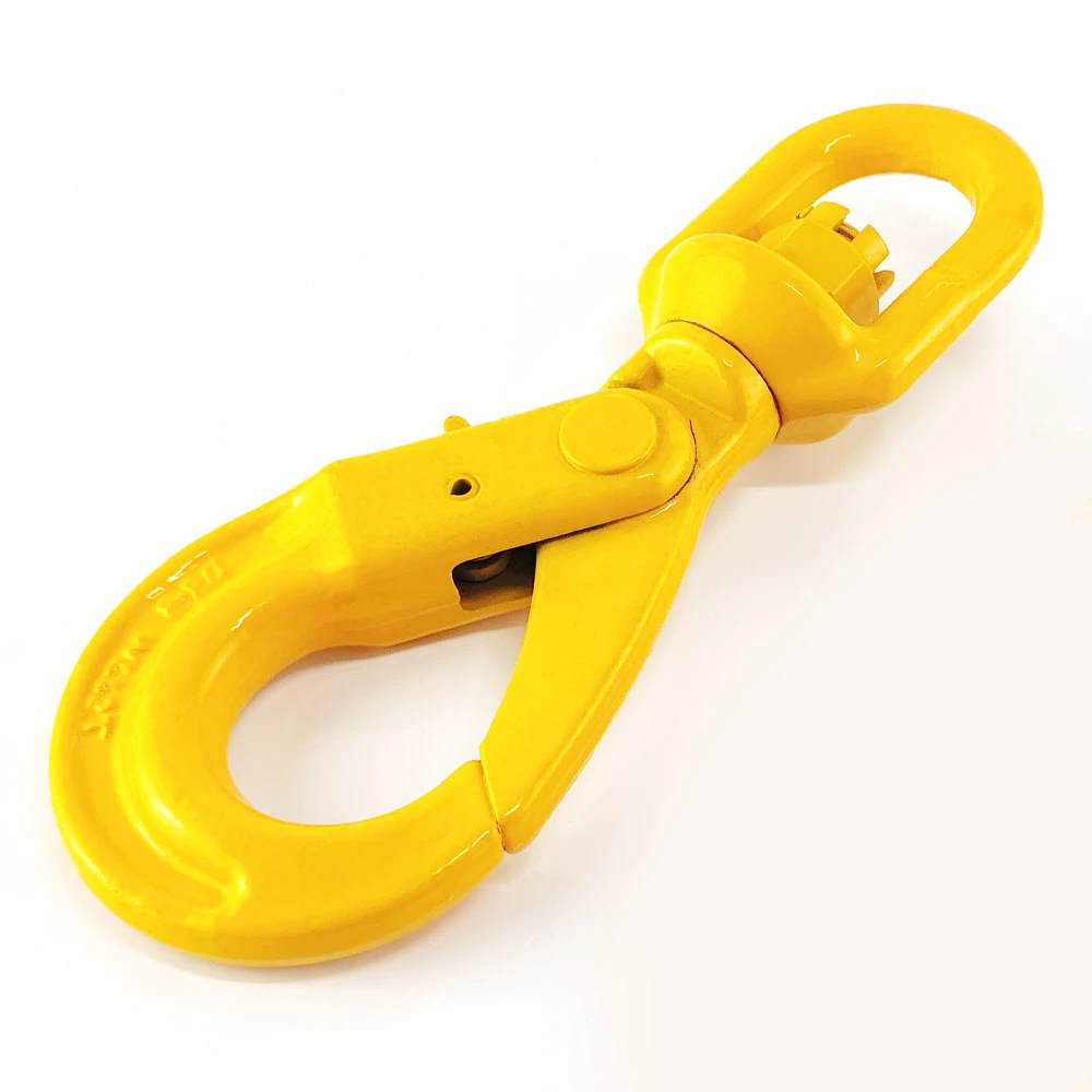 Hardware Riggings G80 European Lifting Swivel Self-Locking Hook