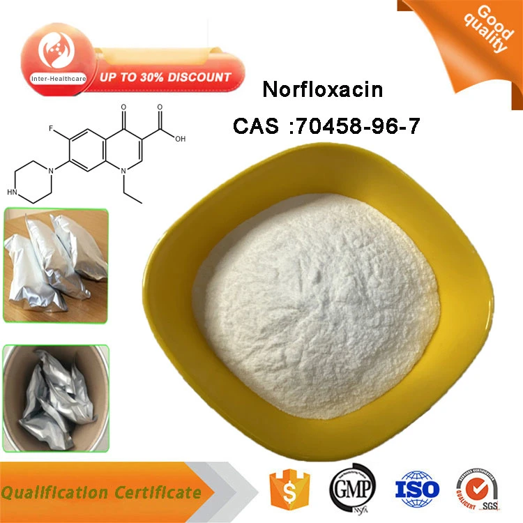 High Quality Veterinary Medicine Norfloxacine Powder CAS 70458-96-7 99% Norfloxacin for Antibiosis