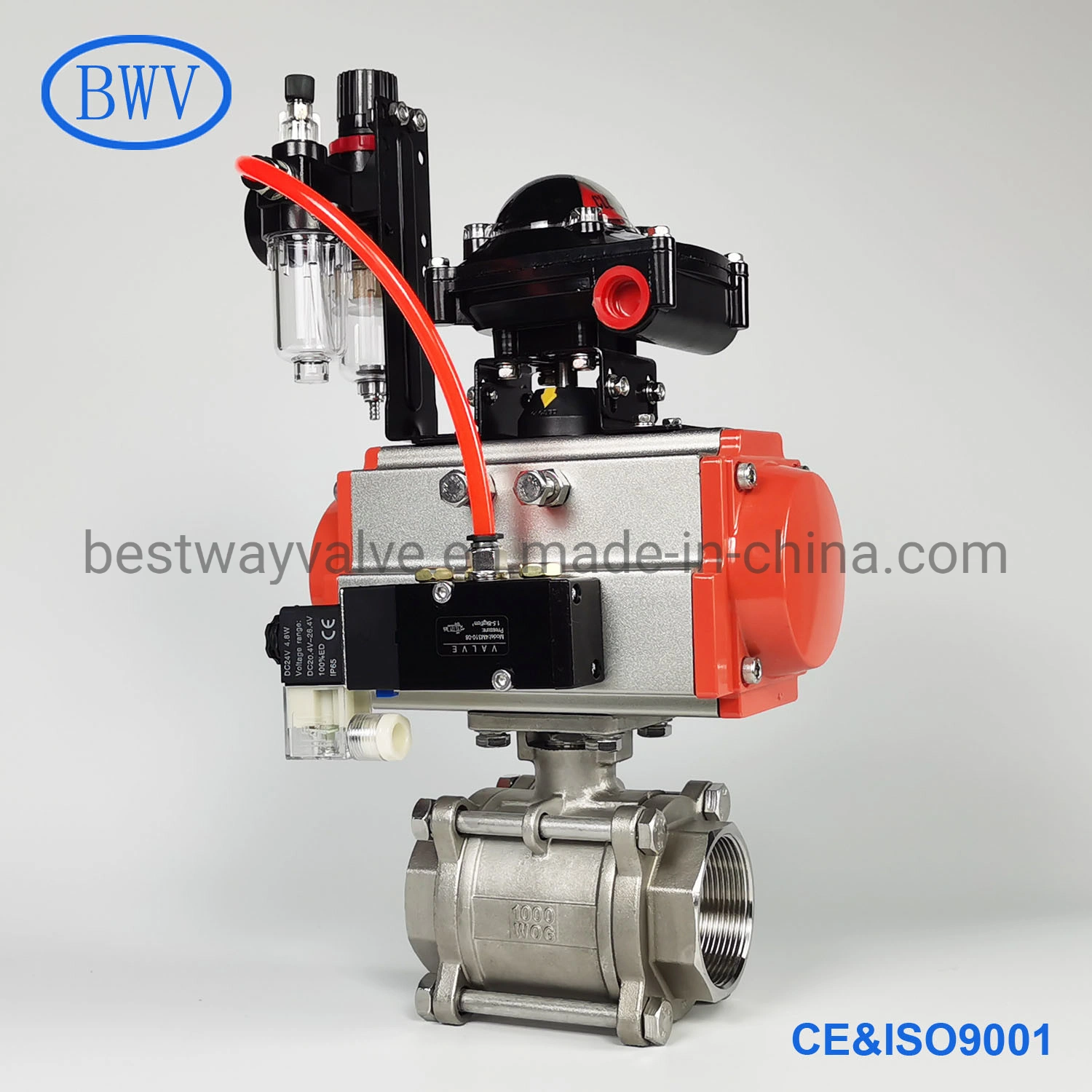 Pneumatic Stainless Steel Ball Valves