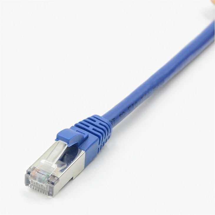 RJ45 Cat5e CAT6 CAT6A FTP SFTP-Patchkabel geschirmte Kommunikation Kabel 8 Aderdraht