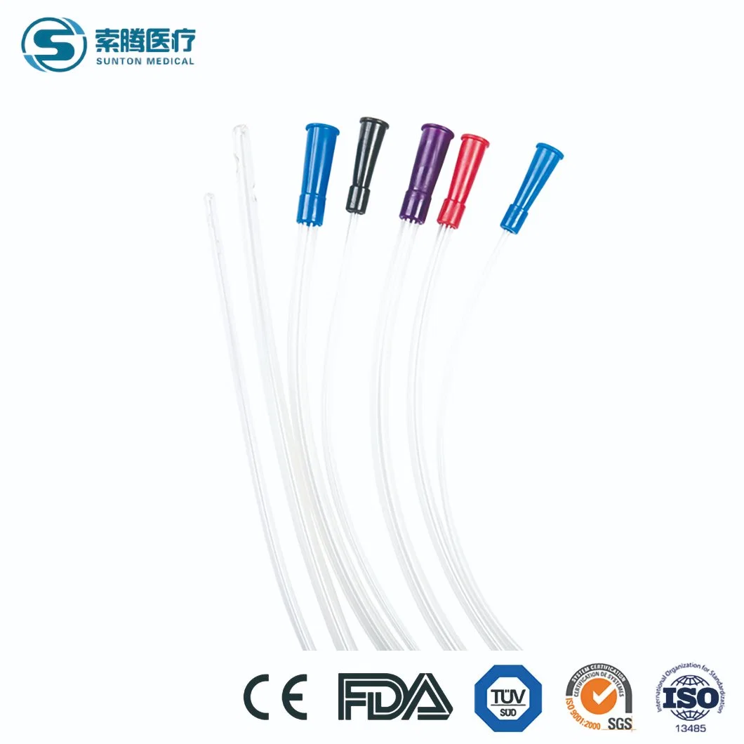 Suoton Suction Phlegm System Catheter China Medical Polymer Materials Disposable Closed Suction Catheter Supplier Sample Available Suction Phlegm Catheter