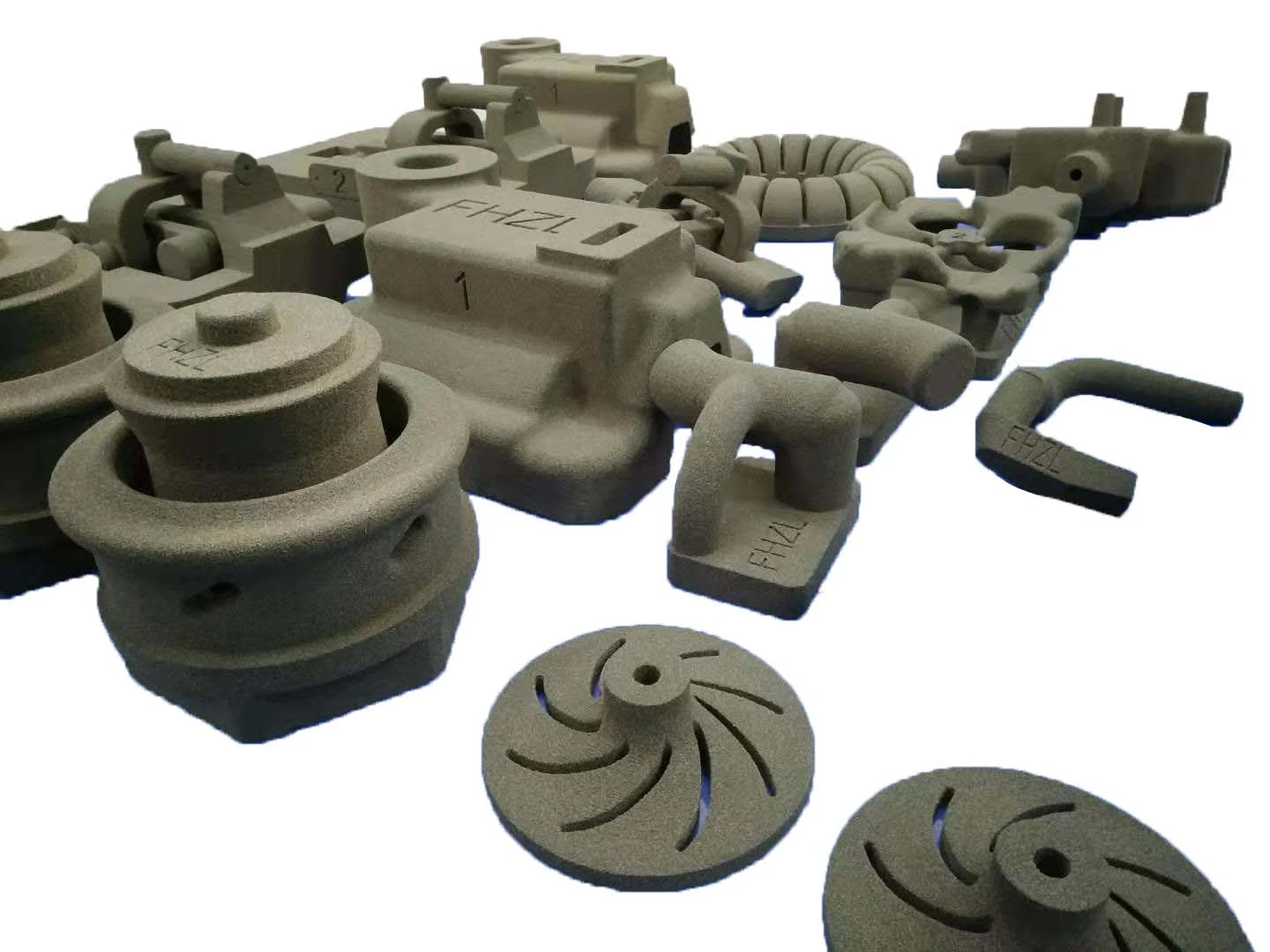 Sand Core for Casting Machining Prototype Without Metal Mold or Wood Mold No Mold Cost