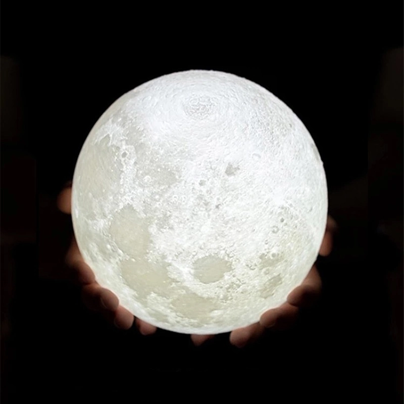 3 D Printing Moon Light for Christmas Celebration Gift