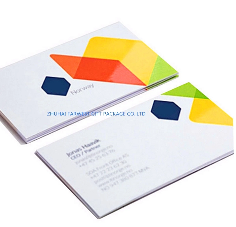 Custom Paper Name Cards Printed Greeting Cards Business Cards Wholesale/Supplier Good Quality