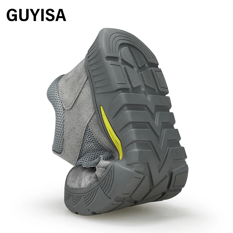 Guyisa Chaussures de sécurité pour Homme Chaussures de sécurité étanches et respirantes à bout en acier Pour le travail