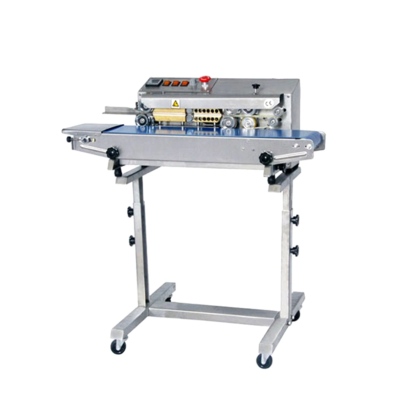 Innovative Design Semi Automatic Continuous Band Plastic Aluminum Bag Film Sealing Machine