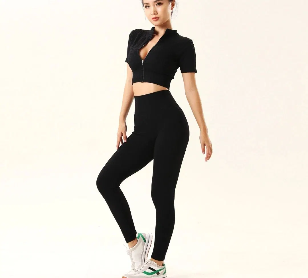 Seamless Women Summer Fitness Ladies Yoga Sport Wear