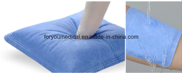 Super Absorbent Dressing With Non-Adherent Contact Layer & Waterproof Backing