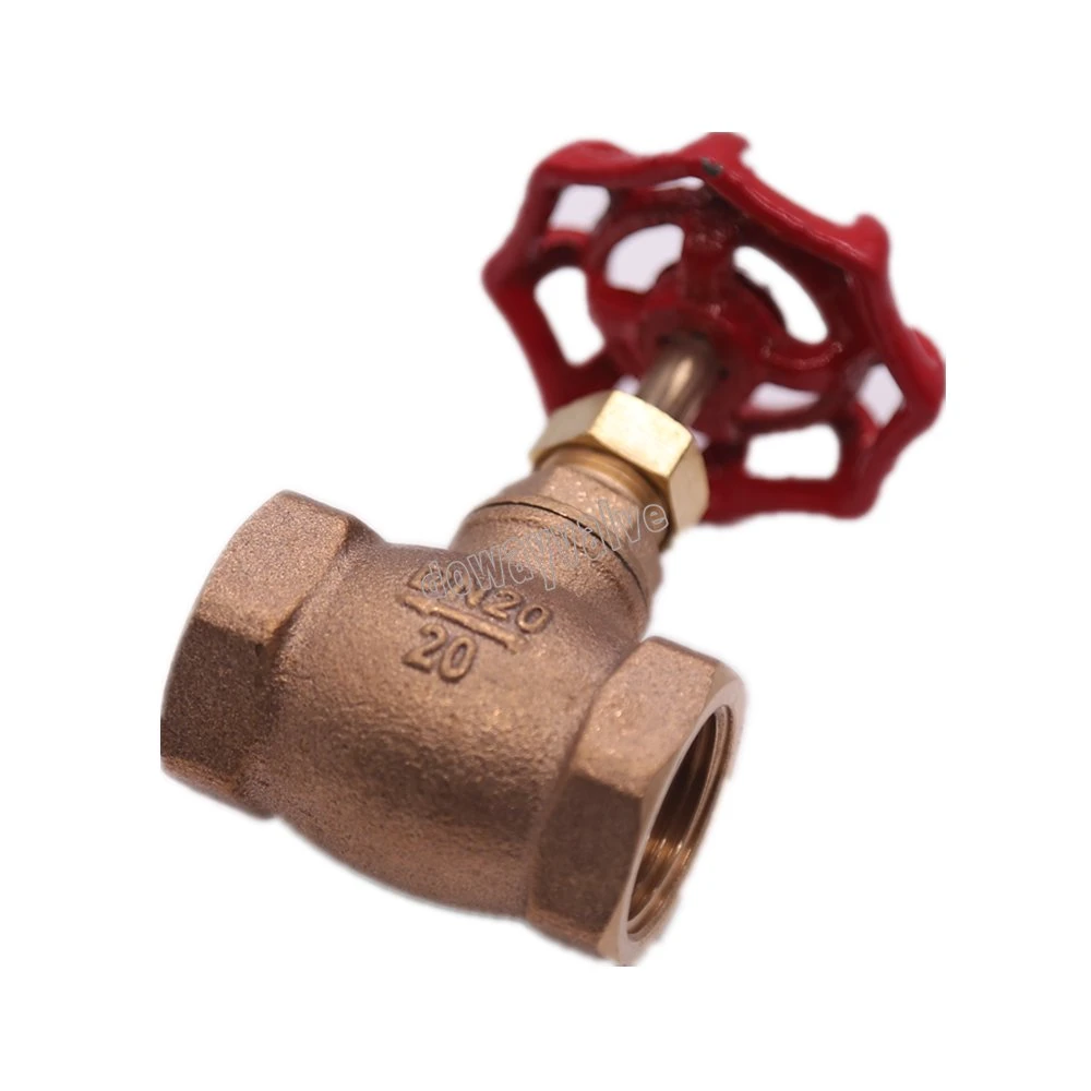 OEM/ODM DN15 Bronze Globe Valves with Cast Iron Handle Original Factory Wholesale/Supplier