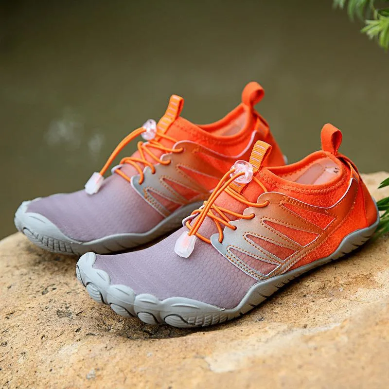 New Five-Finger Shoes Outdoor Upstream Stream Shoes Couple Beach Shoes Wading Shoes Parent-Child Swimming Shoes Mountaineering Sneakers