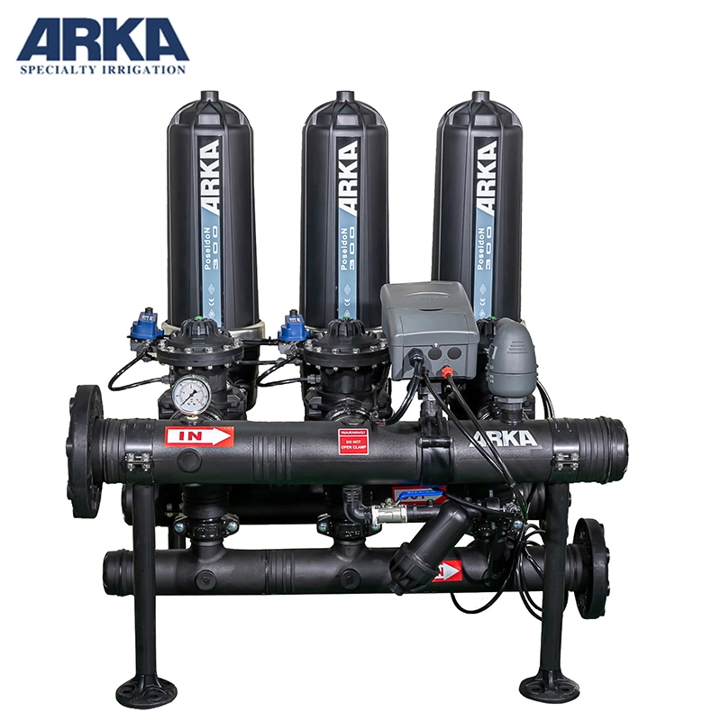 Arka Auto Backwash Disc Filter System for Industrial Cooling Tower Filtration