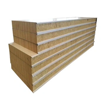 Rizhao PUR/PIR/Rock Wool Insulated Galvanized Color Steel Plate Roof/Wall/Cold Room Sandwich Panel