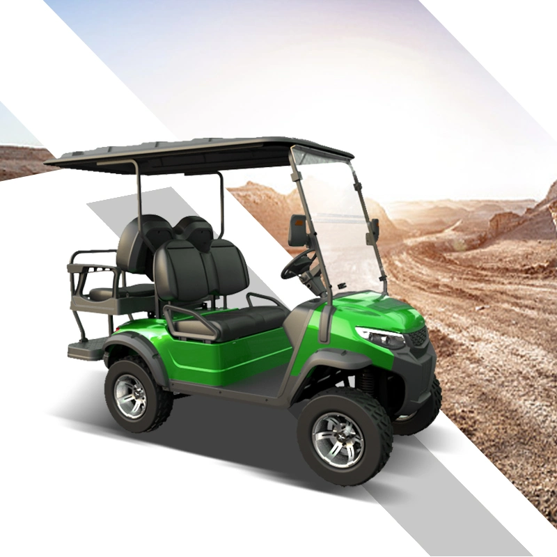 Высококачественная охота 2+2 мест Predator H2+2 Электрическая тележка для гольфа Гольф-клуб Golf Buggy Lift Golf Cart