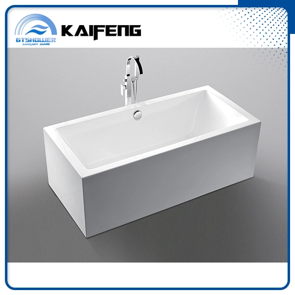 Upc Two Piece Seamless Acrylic Free Standing Bathtub (KF-737K)