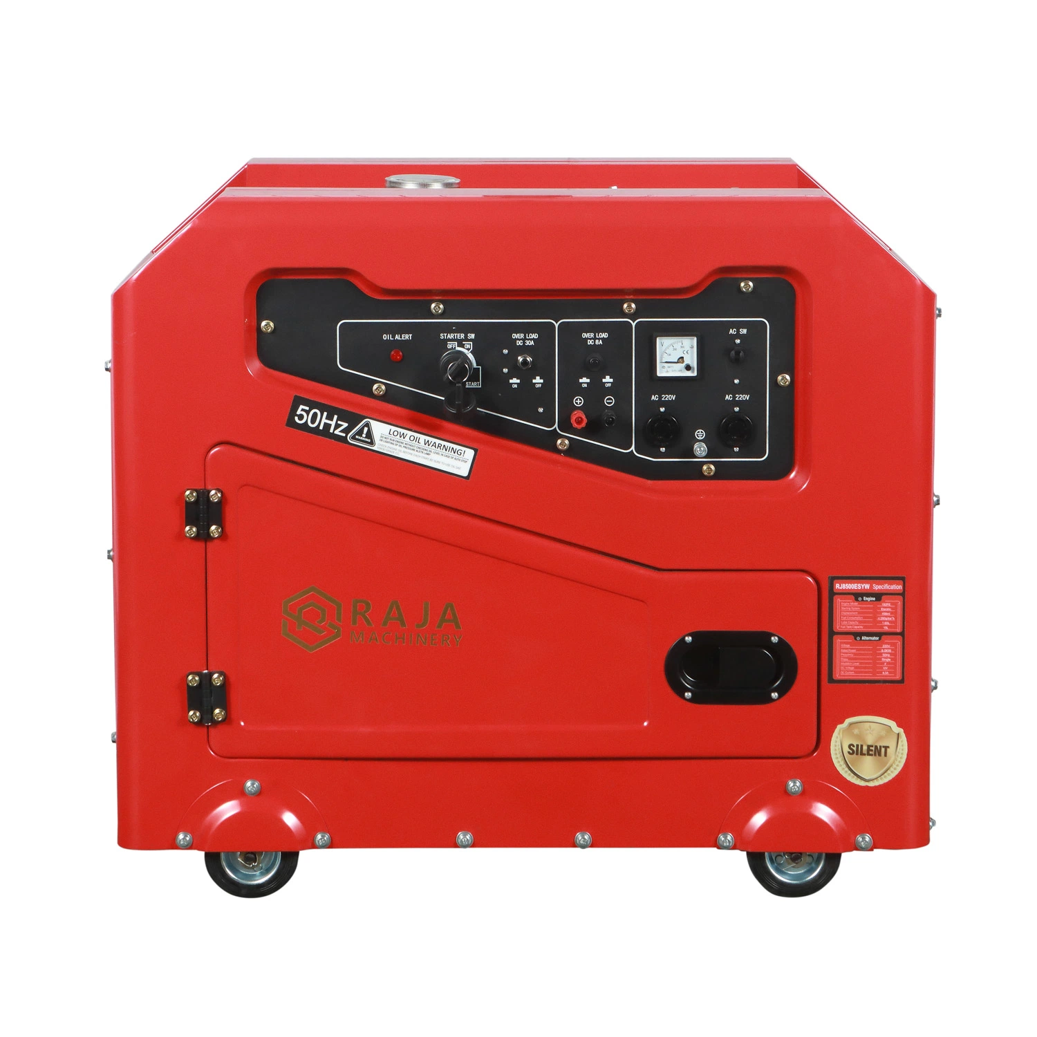 مولد الديزل أحادي الأسطوانة TG Series 9.8HP 5.5KVA 5.5KW