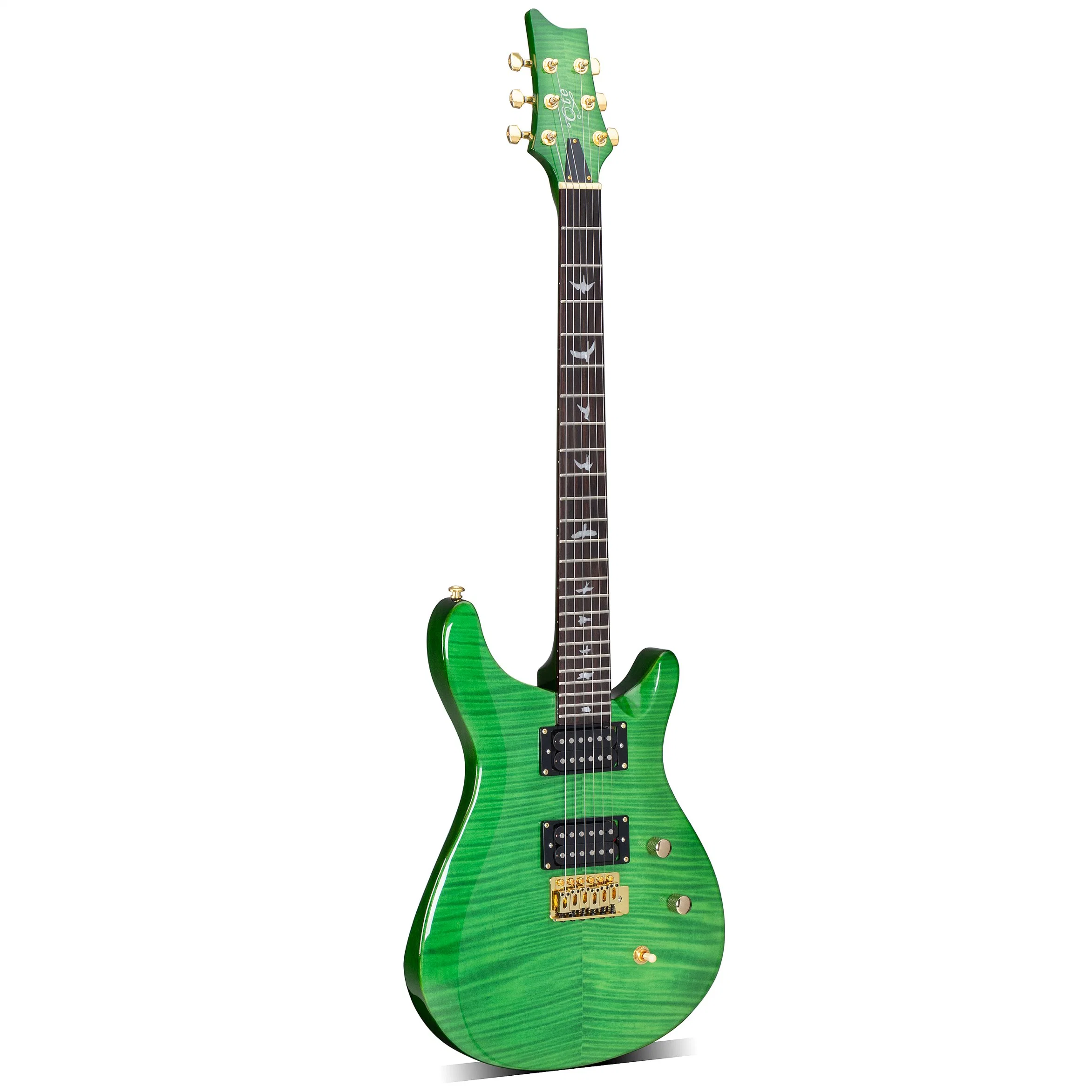 Grossista Custom Brand Design instrumentos com cordas H-S-H Pickup Electric Guitar