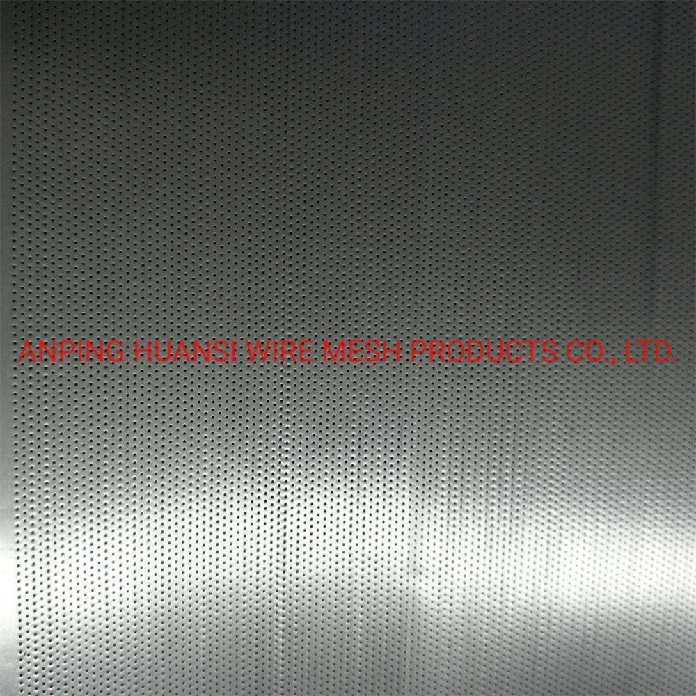 Stainless Steel/Aluminum/Galvanized Perforated Metal Mesh for Loudspeaker Box