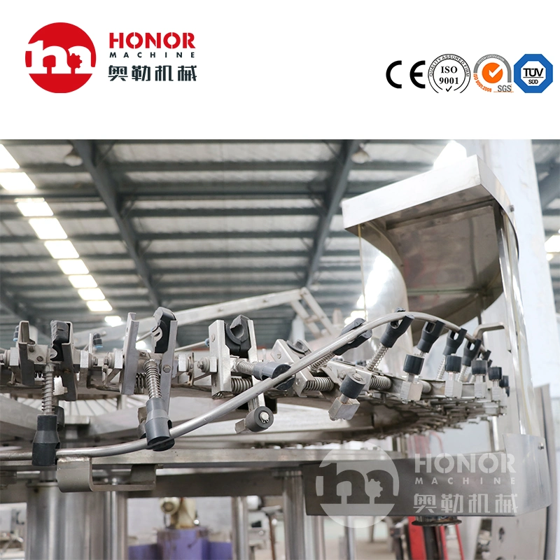 The Aseptic Filling Machine Production Line with Original Parts From Germany Is Used for Producing Milk, Juice and Other Beverages