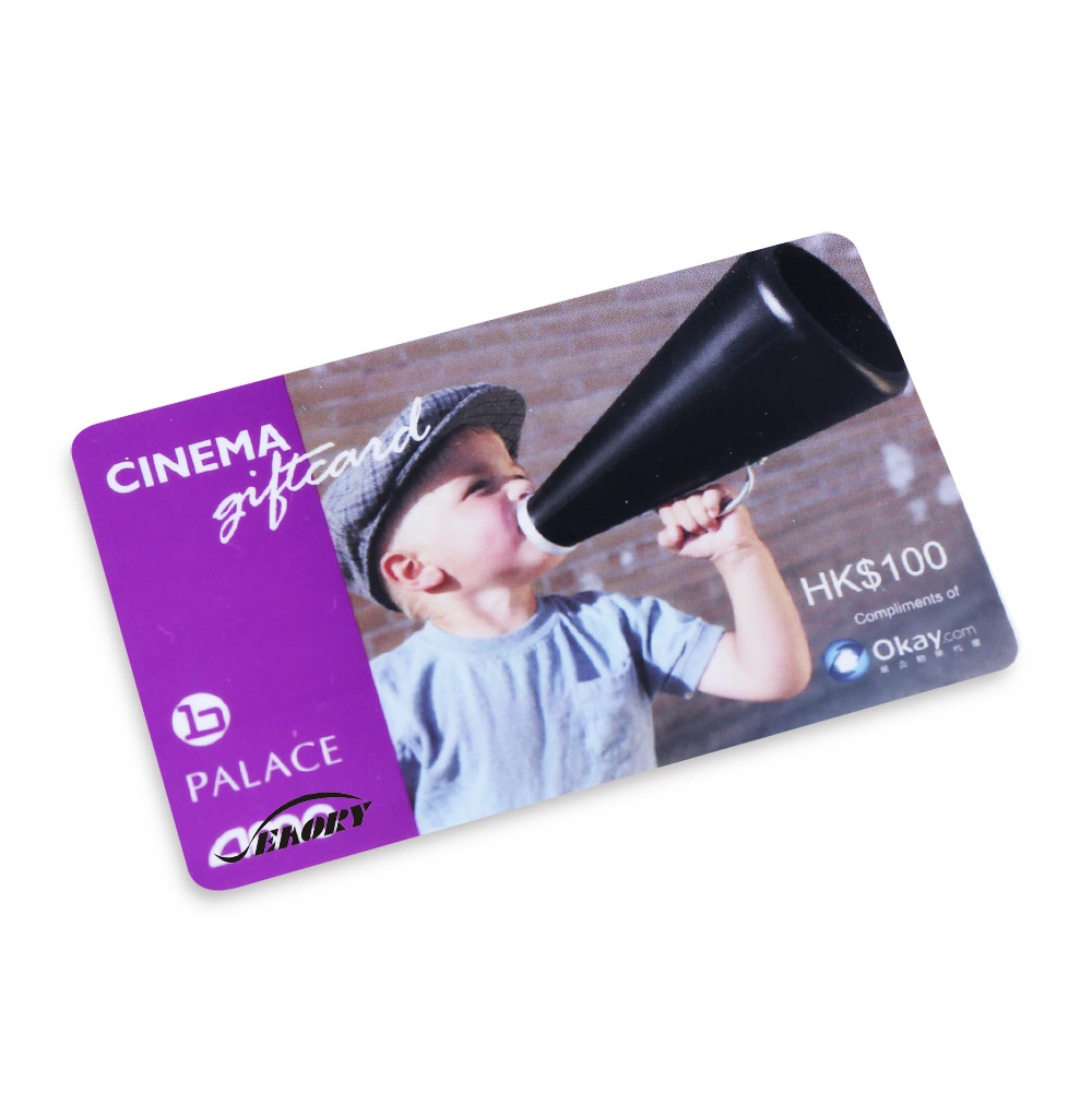 Cr80 Blank PVC Plastic Self Adhesive Film Cards