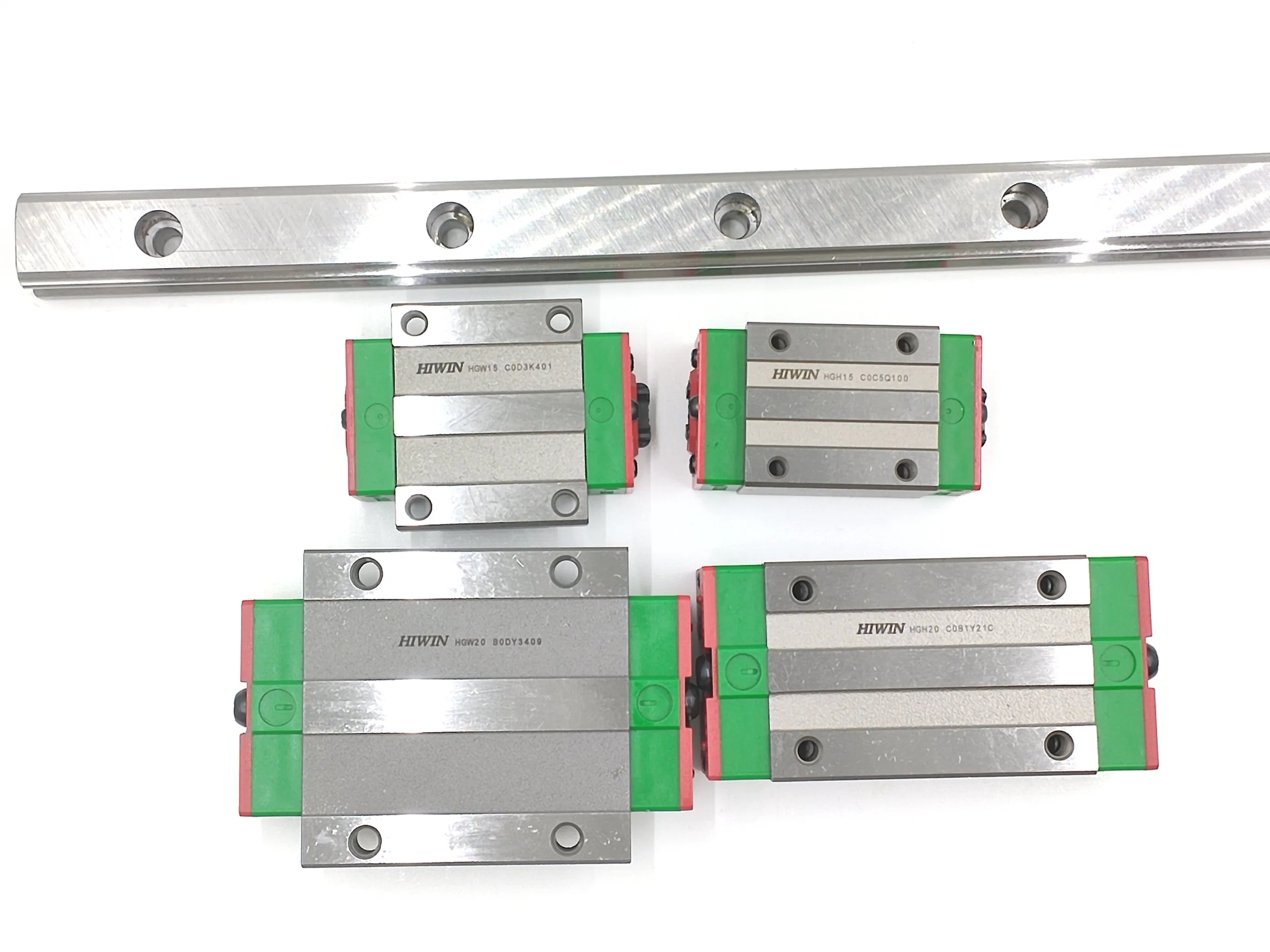 HGH Hgw EGH 15 20 25 30 HWIN Linear Guide 35 45 55 65 Ca CB Ha SA ثقيل تحميل كتلة شرائح HIWin خطية من CNC