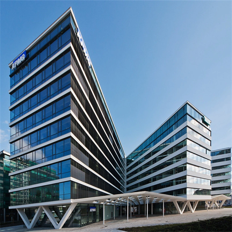 Estrutura Design Metal Pré-projetado edifício de estrutura de Aço para o Apartment Hotel Escritório