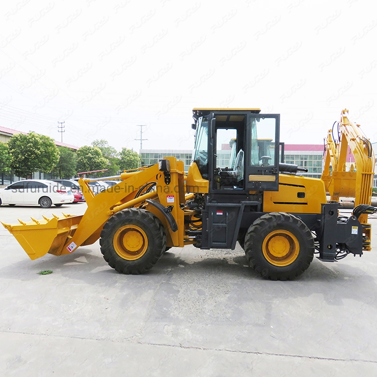 Hydraulic Diesel Engine Power Front-End Backhoe Loader