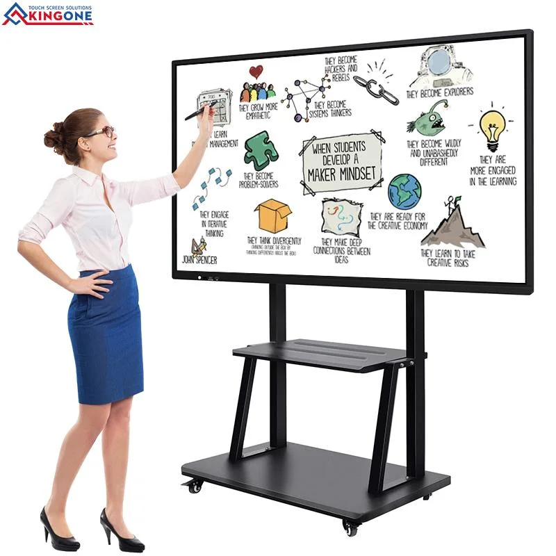 Factory 55 to 98 Inch Touch Screen Interactive Whiteboard for School