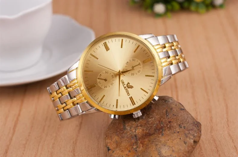 Montre de travail en alliage Quartz pour hommes