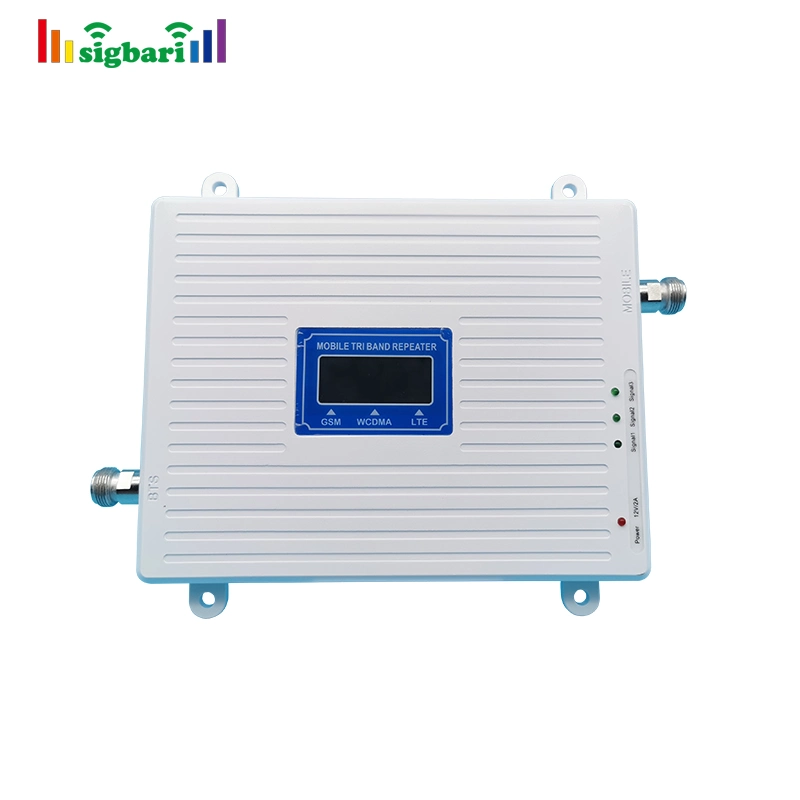New Arrival Factory Price 900/2100/2600 MHz Triple Band Mobile Phone Signal Booster 2g/3G/4G Repeater