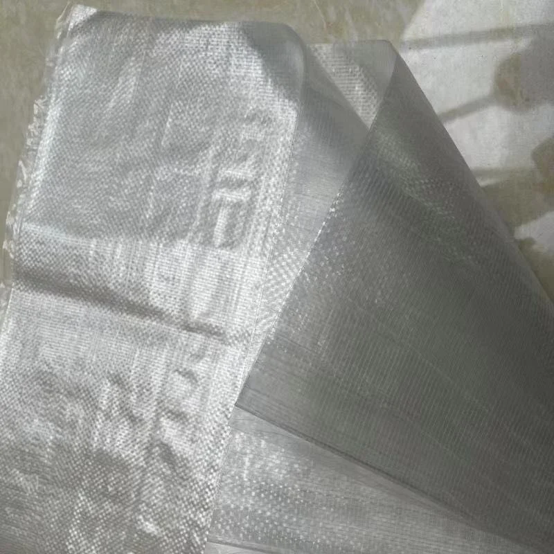 100% PP Material Plastic Woven Cut Piece Fabric for Packing of Bales