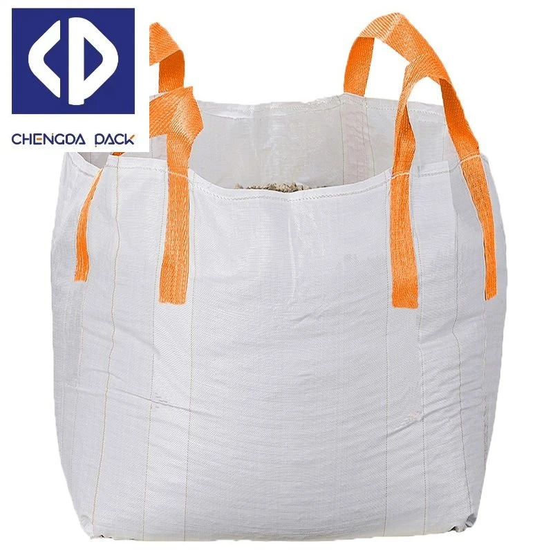 1000kg 1500kg New Polypropylene PP Woven FIBC Bulk Big Jumbo Ton Fertilizer Poultry Feed Grain Corn Agriculture Bigbag