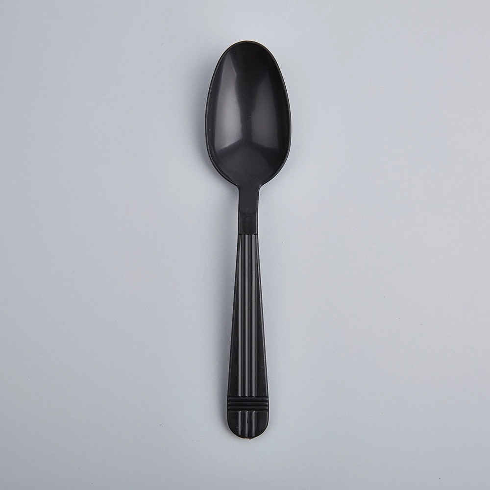 Heavy Weight PP Spoon Fork and Knives Set Plastic Disposable Cutlery Set with Napkin