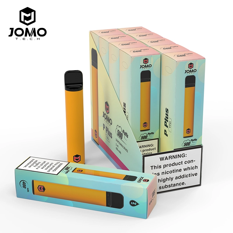 JOMO P Plus TPD 500 Puffs Disposable Fruit Flavors Vape E-Cigarette Wholesale&OED