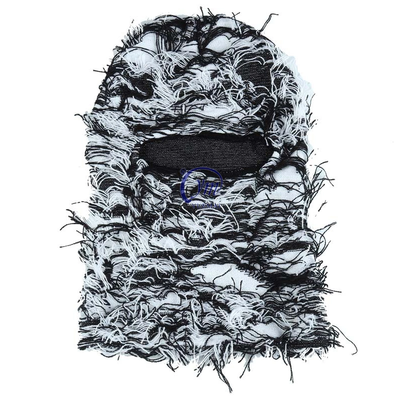 Custom Camo Windproof cálido punto cara Máscara no Itch Beanie Máscara de esquí de Balaclava