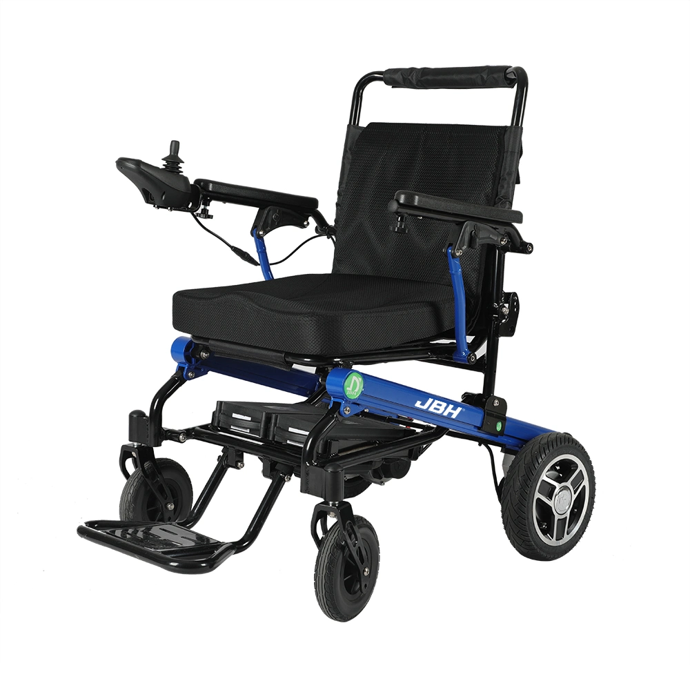 10 Inch Big Wheel Power Folding Electric Motorized Wheelchair FDA Approved