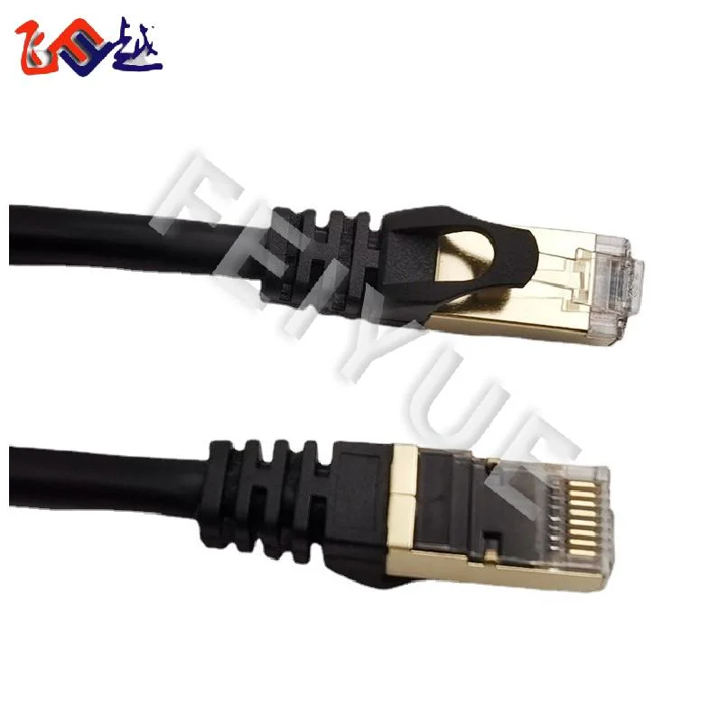 كبل توصيل شبكة SSTP F/FTP من الفئة Cat7 RJ45 بسرعة 10 جيجابت في الثانية للبيانات غلاف PVC/LSZH للاتصالات