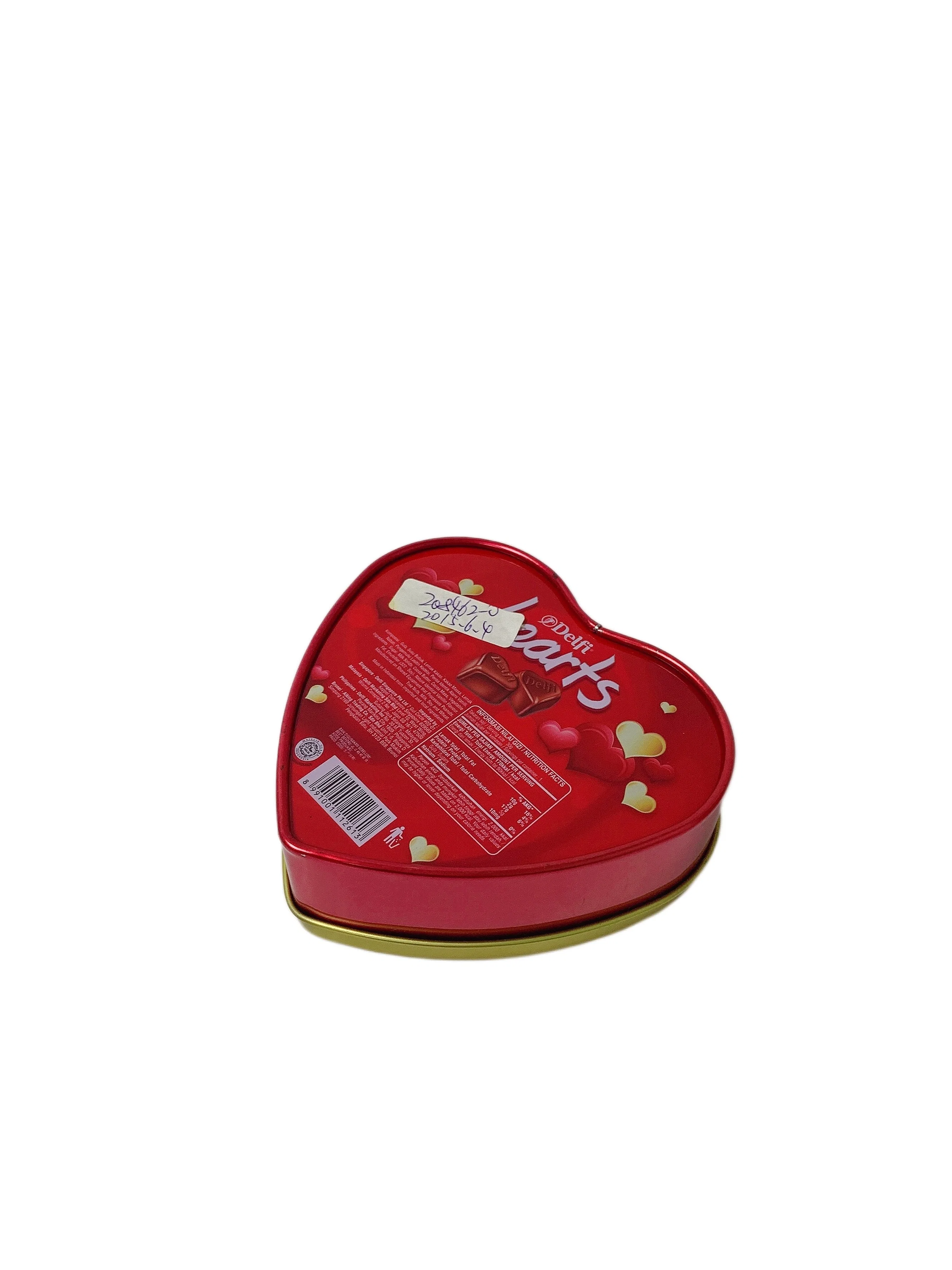 Christmas Tin Box Festival Gift Tin Can Candy Cookie Chocolate Tin Box Heart Shape Tin Box