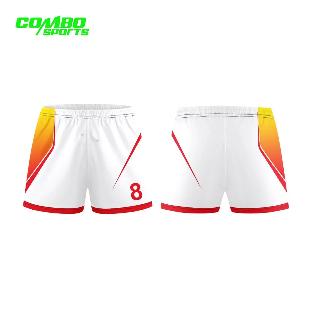 Hot Selling Wholesale/Supplier Sublimated Blank Custom Men's Rugby Shorts