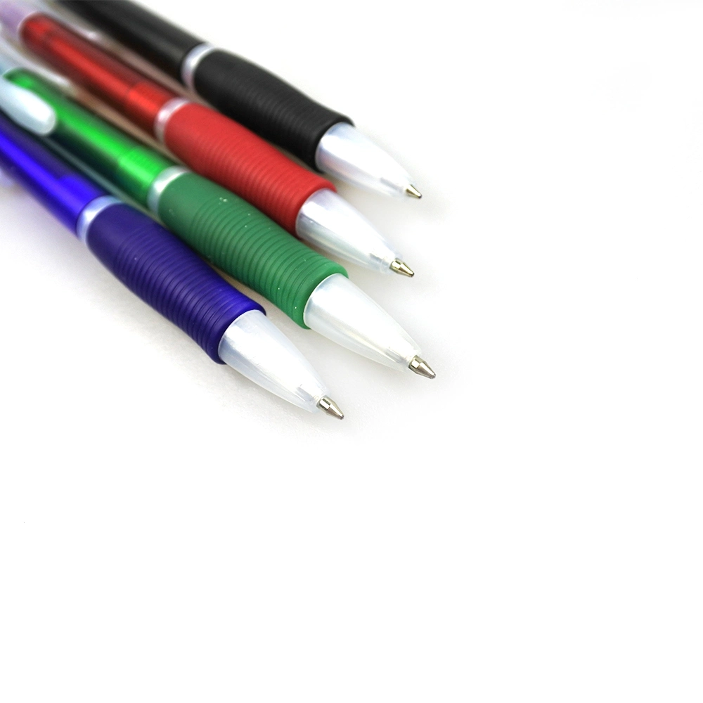 China Office Supply OEM Cheap Plastic Ballpoint Pen with Custom Logo