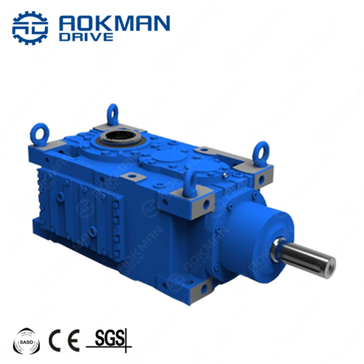 En ángulo recto de 90 grados industriales engranaje helicoidal de la transmisión reductor de velocidad con motor AC