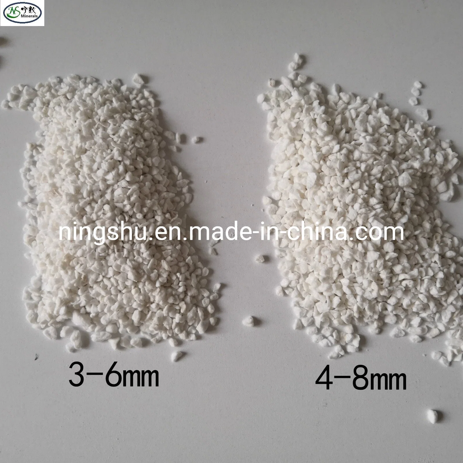 3-6mm, 4-8mm Premium Expanded Perlite pour la plantation agricole et horticole