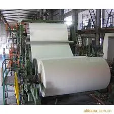 Máquina de Fabricación de papel Papel de copia en color blanco y se utiliza para imprimir