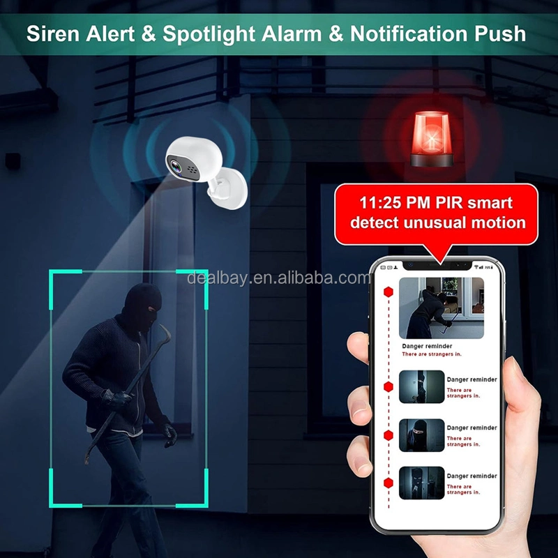 Mini Smart Home Camera 1080P 2.4G WiFi Indoor Security Camera Night Vision Two-Way Audio Motion Detection Alarm Phone APP Wc001A4