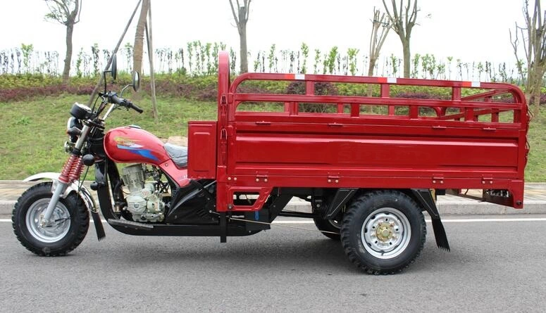 High Fender Cargo Box Gasoline Threewheeler Motorcycle Tricycle Dirt Bike Tukboda Bike