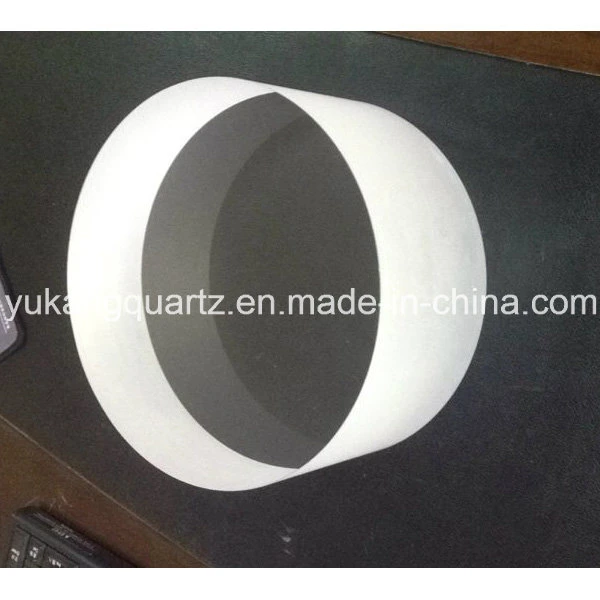 Wall Thick Round Polished Fused Quartz Glass Plate/Sheet/Window