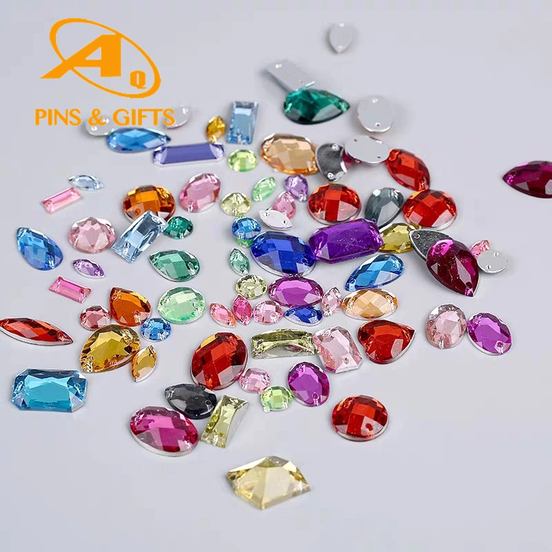 Fábrica de alta calidad 100 colores de diamantes de vidrio planos sin calor en Bul Rhinestone Mayorista/Proveedor de piedra de cristal Accesorios de moda Joyería de acero inoxidable.