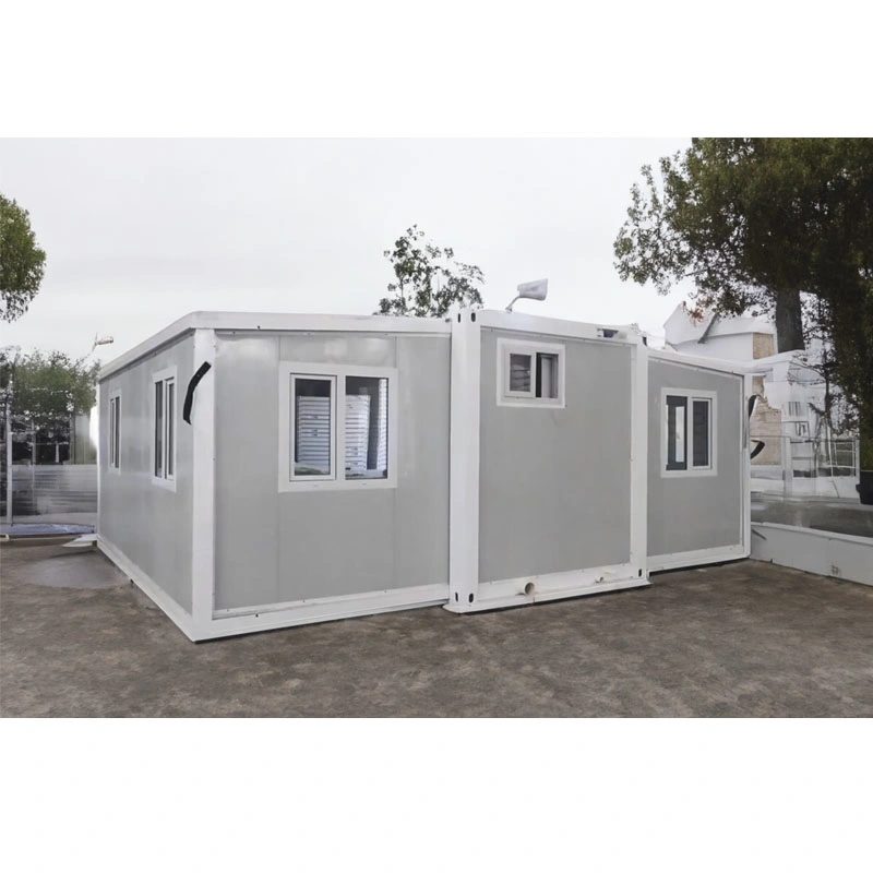 Prefab Stone Container House Wooden Color 1 Bed Room Tiny House Container Prefabricated Fully Furnished Expandable Container House