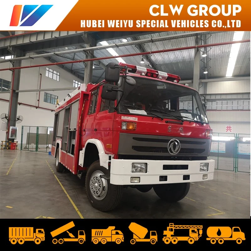 Dongfeng 4X4 Fire Fighting Truck Water and Foam Tanker Emergency Rescue