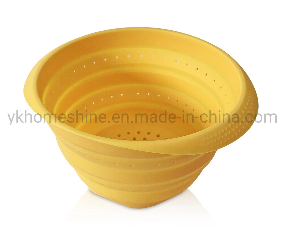 FDA LFGB Collapsible Silicone Camping Bowl