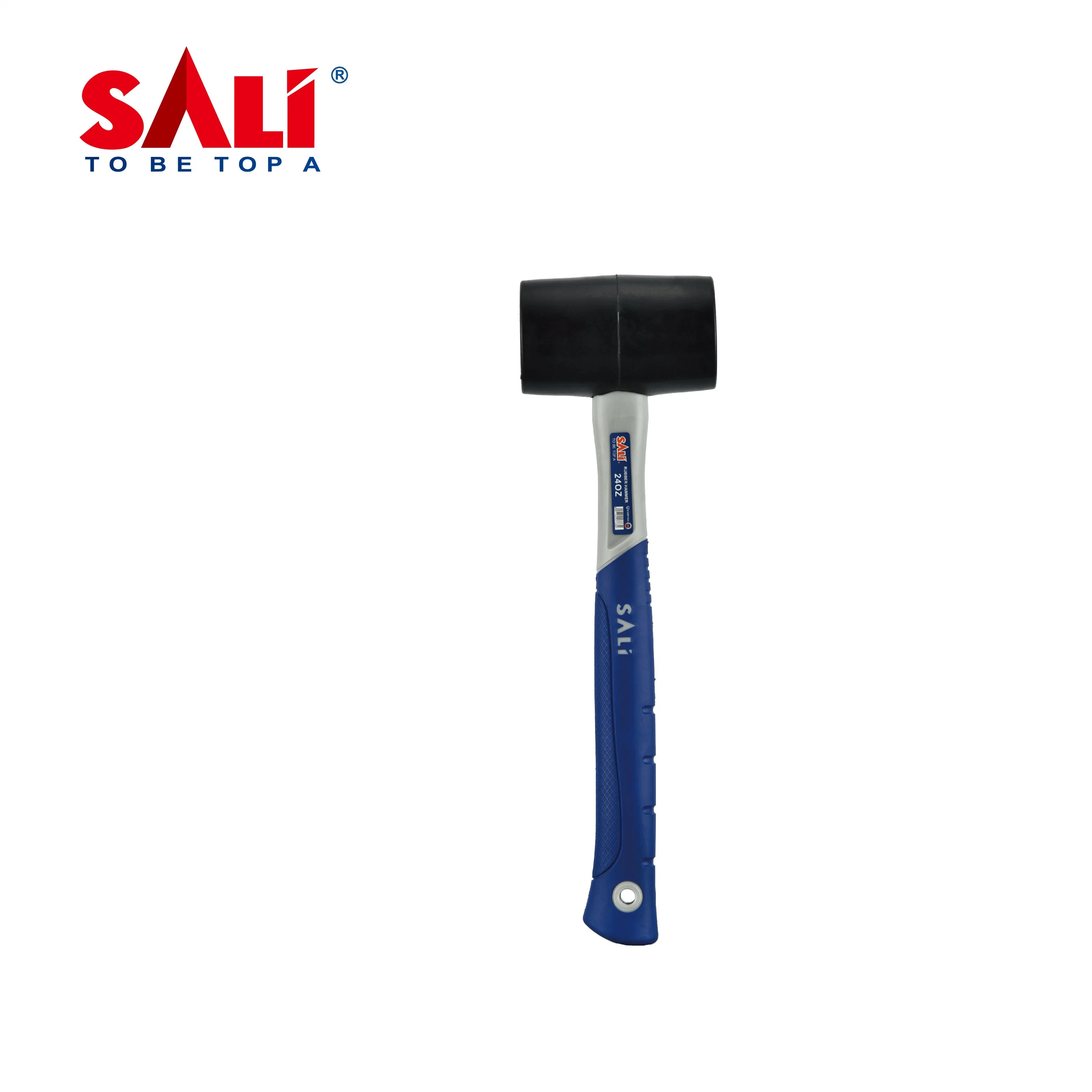 Sali 12oz Rubber with Steel Material Black Rubber Hammer